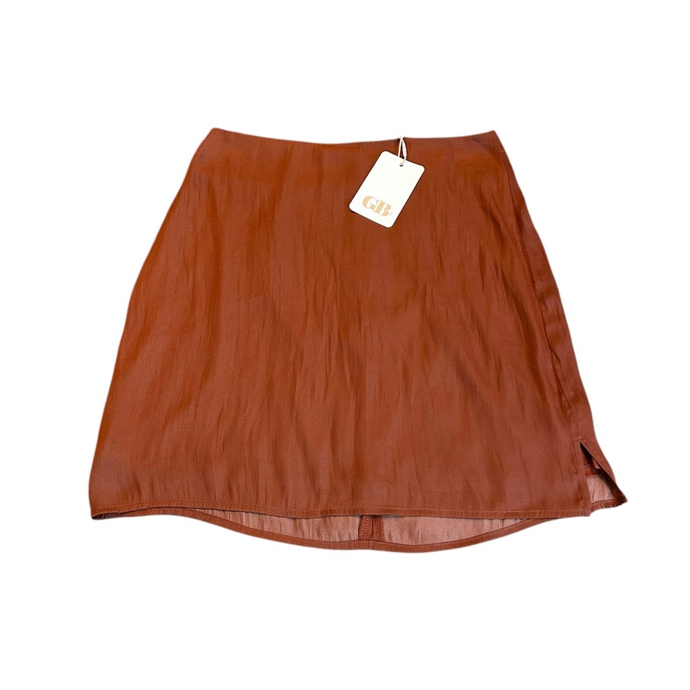 GB rust colored skirt nwt
